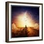 Boy Walking-Bordeianu Andrei-Framed Photographic Print