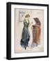 Boy Wanted! a Girl on Her Own Plays Her Phonograph-James Montgomery Flagg-Framed Photographic Print