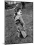 Boy Wearing a Davey Crockett Hat-Ralph Morse-Mounted Photographic Print