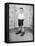 Boy Wearing Men's Shoes-Philip Gendreau-Framed Stretched Canvas