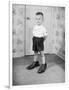 Boy Wearing Men's Shoes-Philip Gendreau-Framed Photographic Print