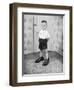 Boy Wearing Men's Shoes-Philip Gendreau-Framed Photographic Print