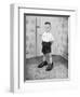 Boy Wearing Men's Shoes-Philip Gendreau-Framed Photographic Print