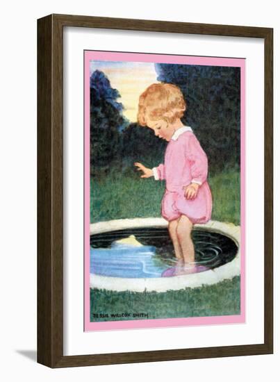 Boy Who Forgot to Wash-Jessie Willcox-Smith-Framed Art Print