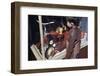 Boy Window Shopping at a Toystore-William P. Gottlieb-Framed Premium Photographic Print