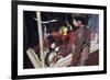 Boy Window Shopping at a Toystore-William P. Gottlieb-Framed Photographic Print
