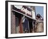 Boy Windowshopping at Toyland-William P. Gottlieb-Framed Photographic Print