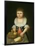 Boy with a Basket of Fruit, c.1790-American School-Framed Giclee Print