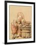 Boy With a Broken Egg-Jean-Baptiste Greuze-Framed Giclee Print