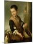 Boy with a Dog, circa 1650-Bartolome Esteban Murillo-Mounted Giclee Print