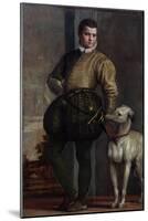 Boy with a Greyhound, c.1570s-Veronese-Mounted Giclee Print