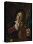 Boy with a Lute, c.1625-Frans Hals-Stretched Canvas