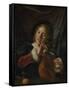 Boy with a Lute, c.1625-Frans Hals-Framed Stretched Canvas