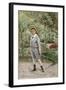 Boy with a Wheelbarrow, 1880-Ernst Josephson-Framed Giclee Print