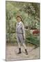 Boy with a Wheelbarrow, 1880-Ernst Josephson-Mounted Giclee Print