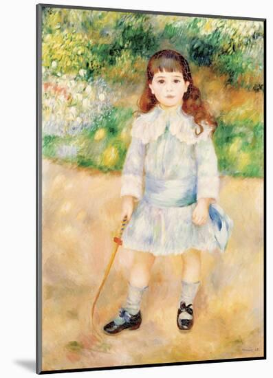 Boy with a Whip, 1885-Pierre-Auguste Renoir-Mounted Giclee Print