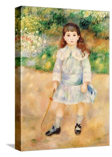 Boy with a Whip, 1885-Pierre-Auguste Renoir-Stretched Canvas