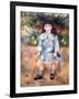 Boy with a Whip, 1885-Pierre-Auguste Renoir-Framed Giclee Print