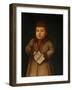 Boy with an Alphabet book, First quarter of 19th century-null-Framed Giclee Print