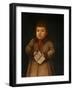 Boy with an Alphabet book, First quarter of 19th century-null-Framed Giclee Print