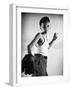 Boy with Baseball and Glove-Philip Gendreau-Framed Photographic Print