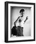 Boy with Baseball and Glove-Philip Gendreau-Framed Photographic Print