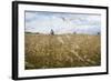 Boy with Bicycle in Grain Field-Ralf Gerard-Framed Photographic Print