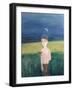 Boy with Bird, 2002-Roya Salari-Framed Giclee Print