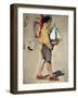 Boy with Boat, Garcon Avec Bateau-Henri Martin-Framed Giclee Print