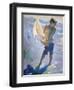 Boy With Boat-John Asaro-Framed Giclee Print