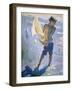 Boy With Boat-John Asaro-Framed Premium Giclee Print