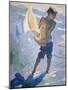 Boy With Boat-John Asaro-Mounted Premium Giclee Print