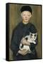 Boy with Cat-Paula Modersohn-Becker-Framed Stretched Canvas