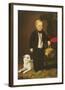 Boy with Dog-Charles Christian Nahl-Framed Art Print