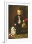 Boy with Dog-Charles Christian Nahl-Framed Art Print