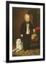Boy with Dog-Charles Christian Nahl-Framed Art Print