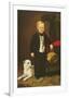 Boy with Dog-Charles Christian Nahl-Framed Giclee Print