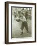 Boy with Football, Early 1900s-Marvin Boland-Framed Giclee Print