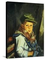 Boy with Green Cap (Chico), 1922-Robert Henri-Stretched Canvas