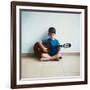 Boy with Guitar, 2013-Max Ferguson-Framed Giclee Print