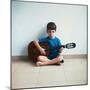 Boy with Guitar, 2013-Max Ferguson-Mounted Giclee Print