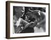 Boy with His Pet Collie-Robert W^ Kelley-Framed Photographic Print