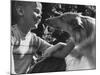 Boy with His Pet Collie-Robert W^ Kelley-Mounted Photographic Print