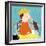 Boy with Milk - Playmate-Sheree Boyd-Framed Giclee Print