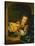 Boy with Pancakes-Godfried Schalcken-Stretched Canvas