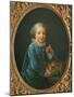 Boy with Peaches, 1760-Francois-Hubert Drouais-Mounted Giclee Print