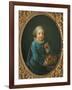 Boy with Peaches, 1760-Francois-Hubert Drouais-Framed Giclee Print