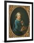 Boy with Peaches, 1760-Francois-Hubert Drouais-Framed Giclee Print