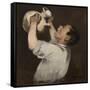 Boy with Pitcher, C.1862-72-Edouard Manet-Framed Stretched Canvas