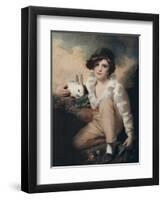 Boy with Rabbit, C1814-Henry Raeburn-Framed Giclee Print